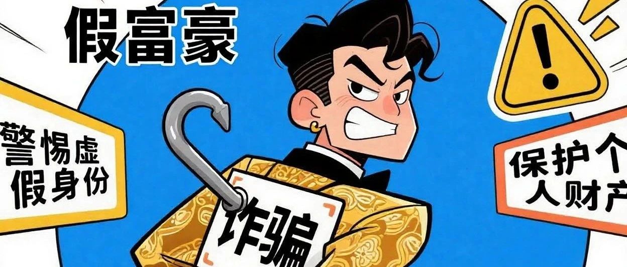 假富豪、真诈骗！